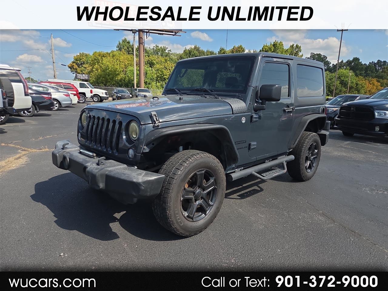 Jeep Wrangler 4WD 2dr Sport 2016