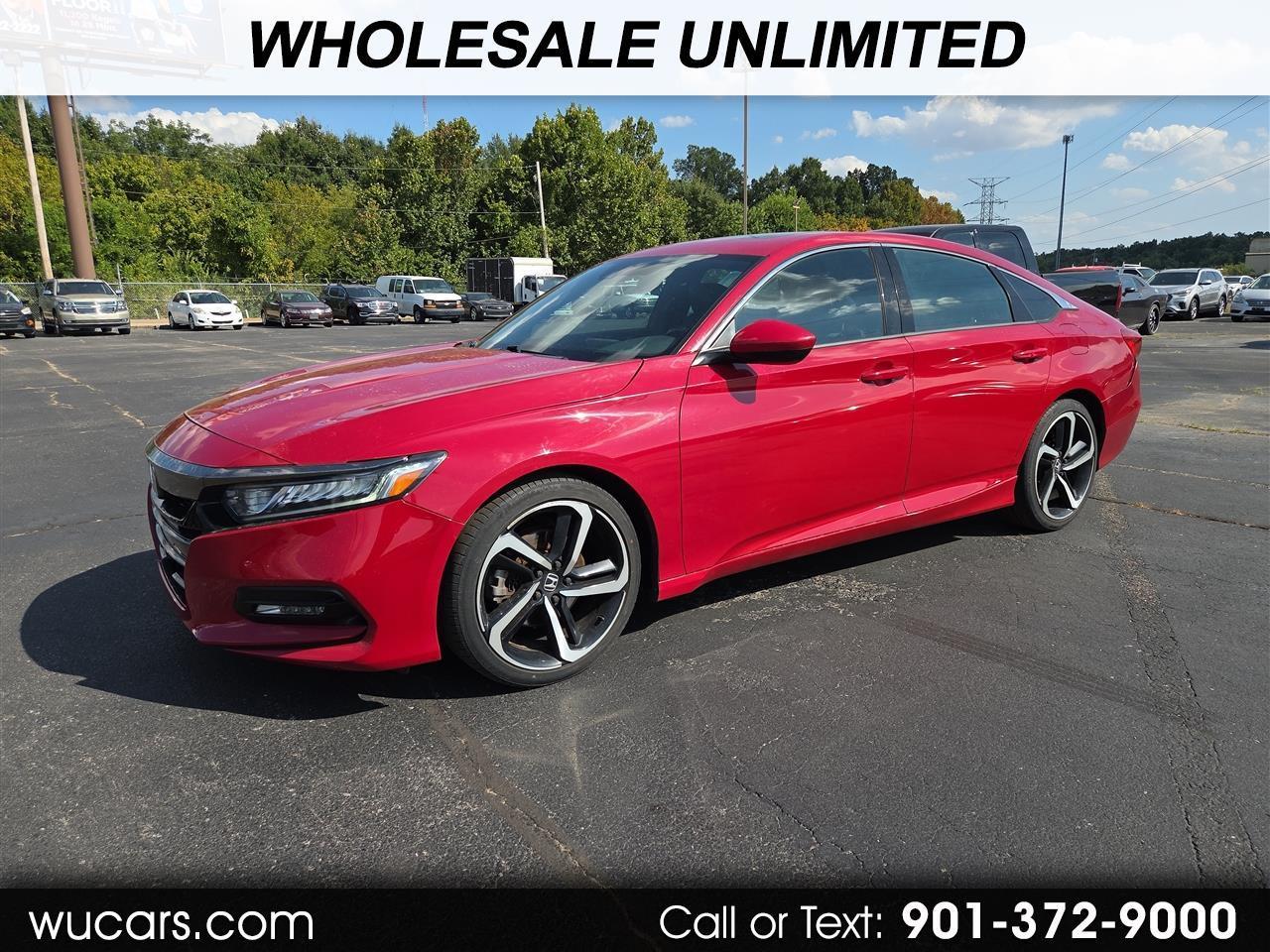 Honda Accord Sedan Sport 2.0T Manual 2018