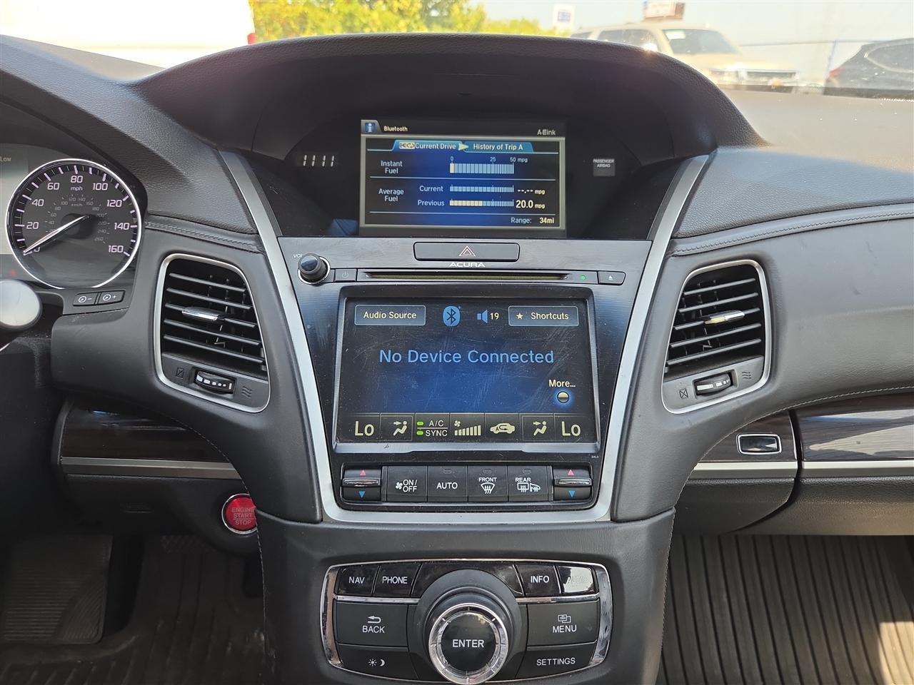 Acura RLX 4dr Sdn Tech Pkg 2014