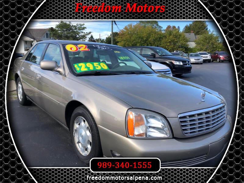 Used 2002 Cadillac DeVille Sedan for Sale in Alpena MI 49707 Freedom Motors