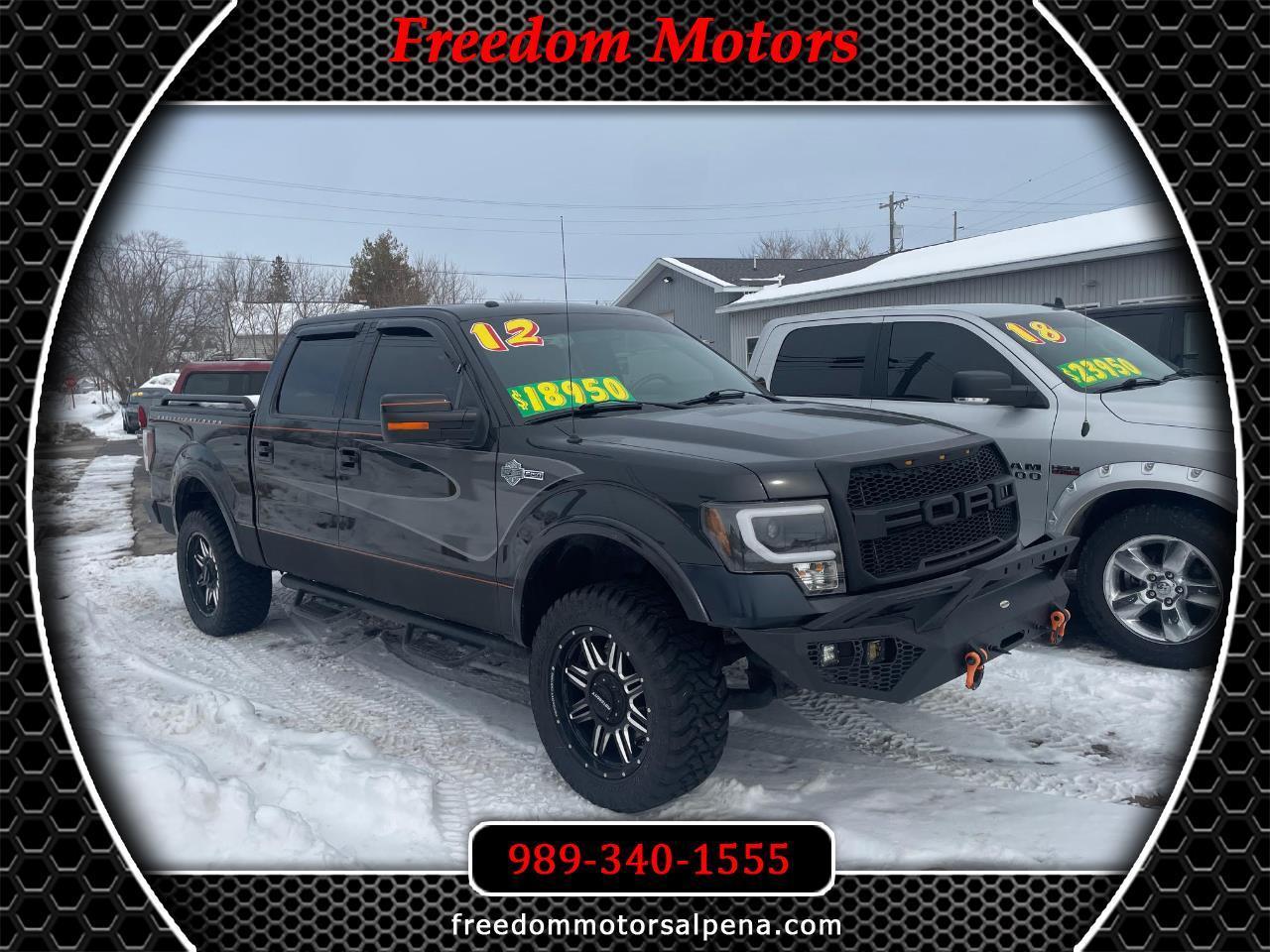 2012 Ford F-150 Harley-Davidson SuperCrew 5.5-ft. Bed 4WD