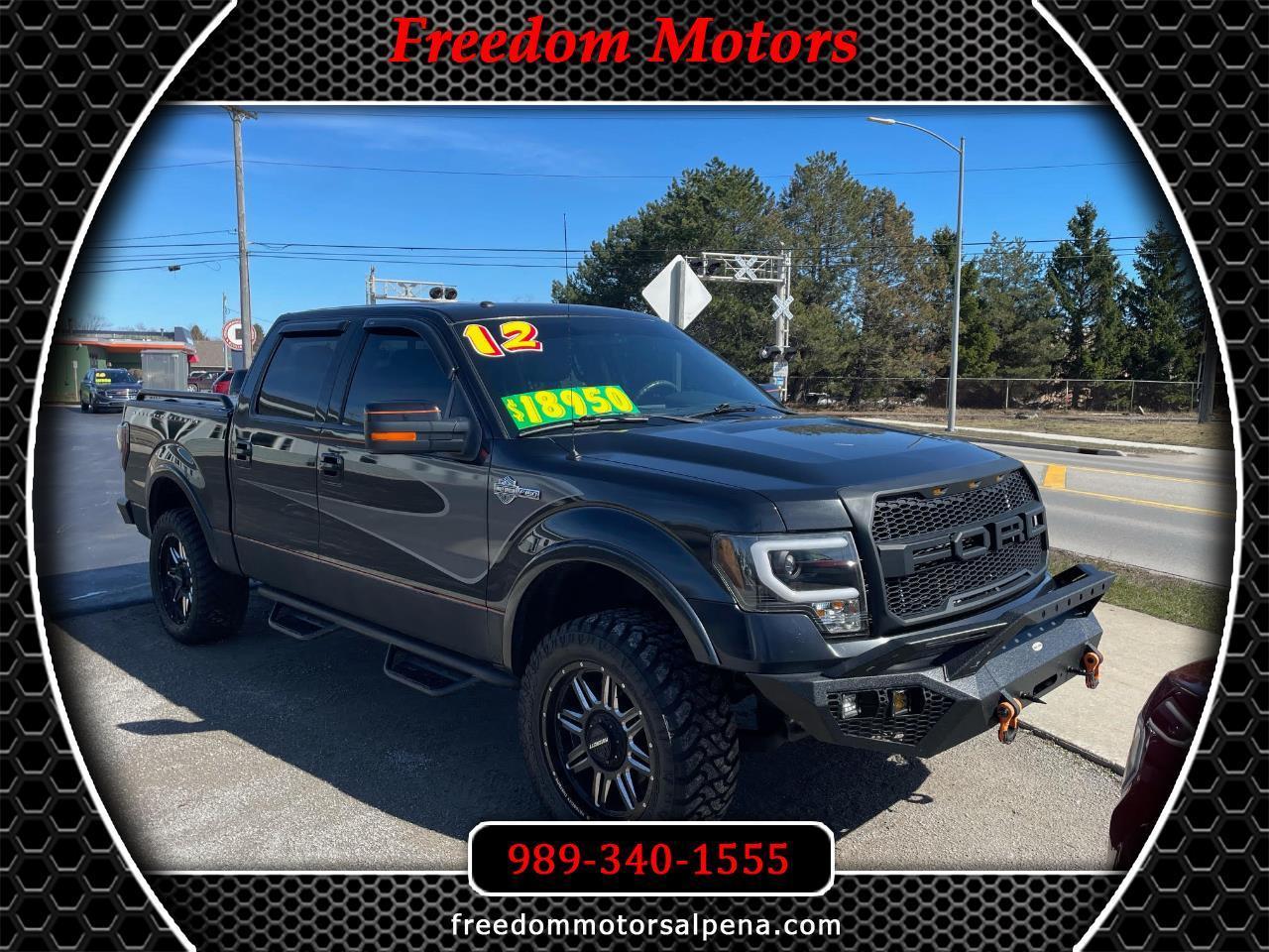 2012 Ford F-150 Harley-Davidson SuperCrew 5.5-ft. Bed 4WD