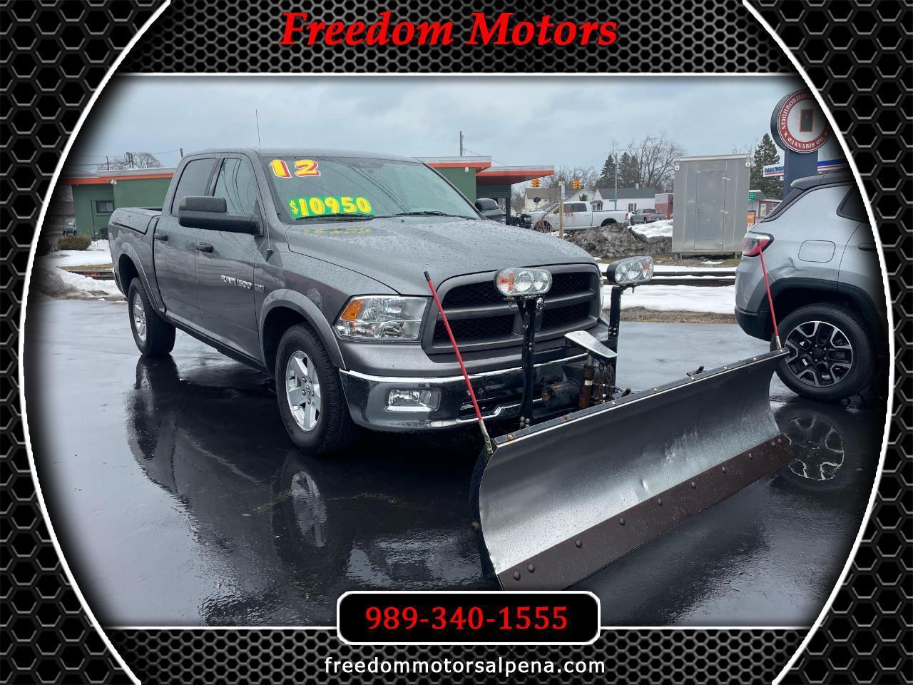2012 RAM 1500 SLT Crew Cab 4WD