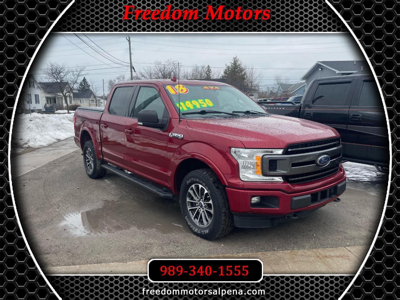 2018 Ford F-150 XLT SuperCrew 5.5-ft. Bed 4WD