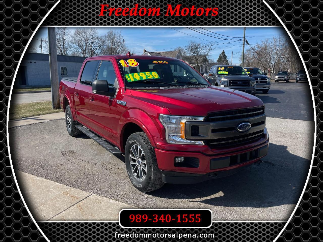 2018 Ford F-150 XLT SuperCrew 5.5-ft. Bed 4WD