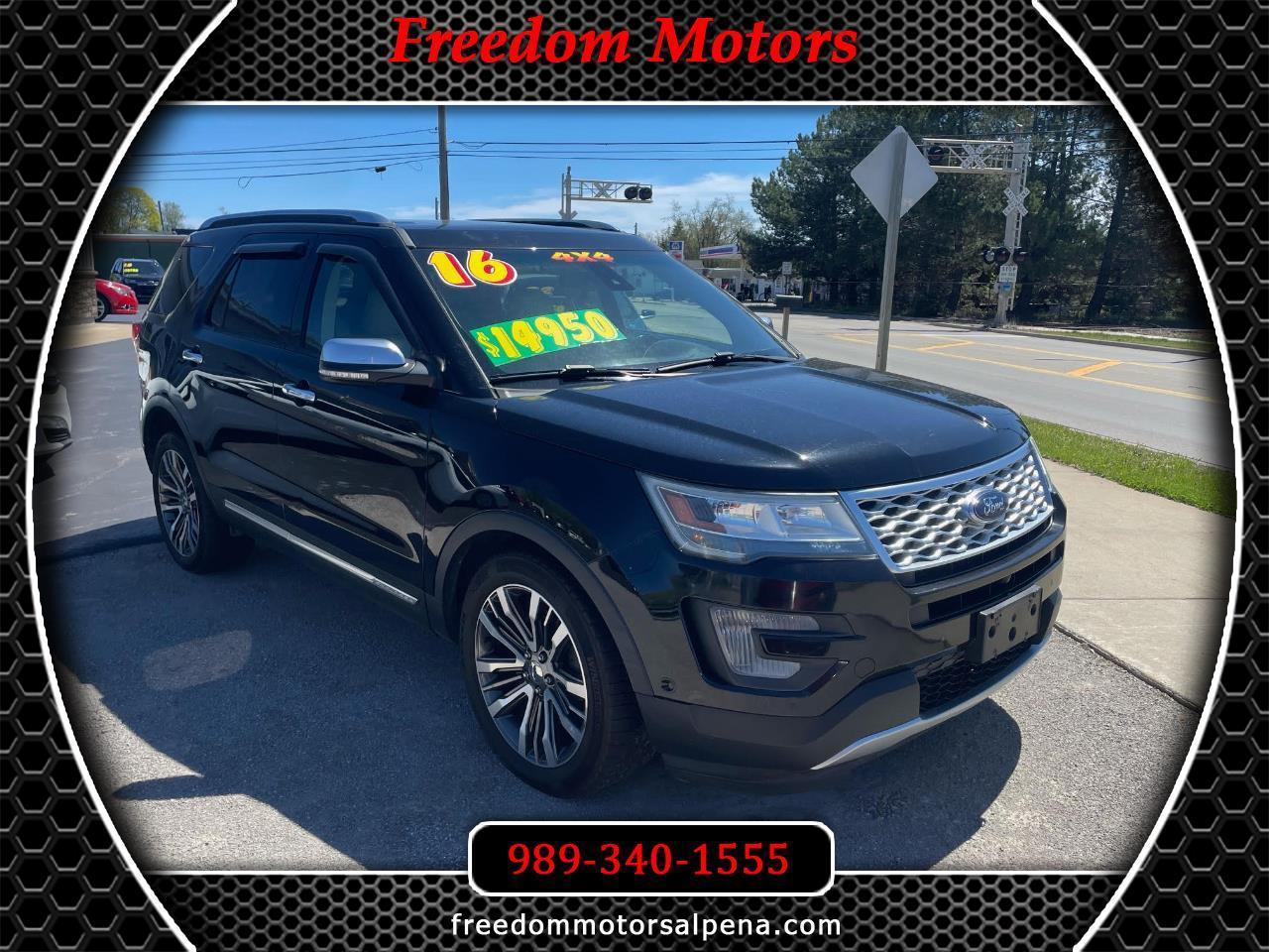 Ford Explorer Platinum AWD 2016