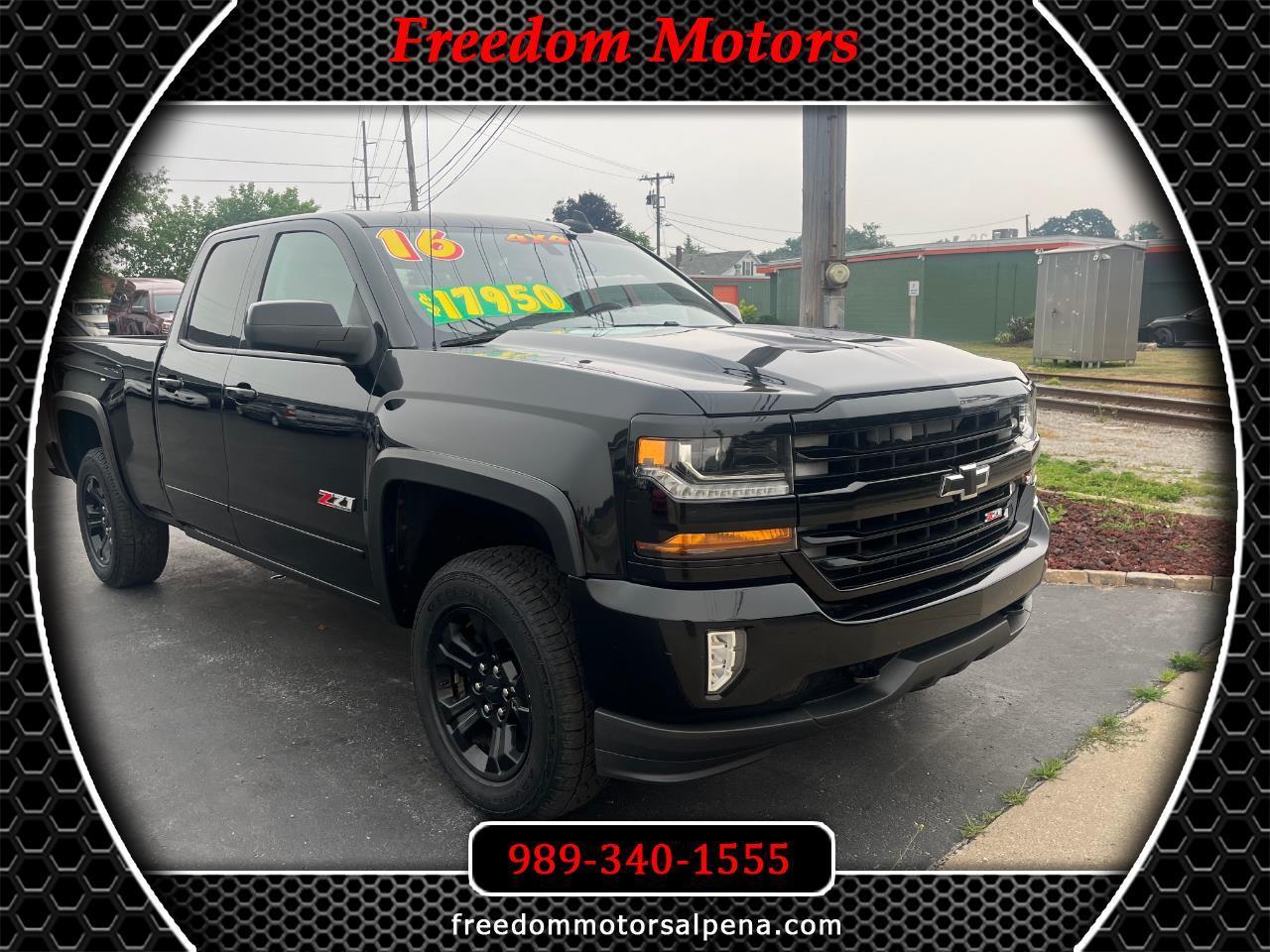 2016 Chevrolet Silverado 1500 LT Double Cab 4WD