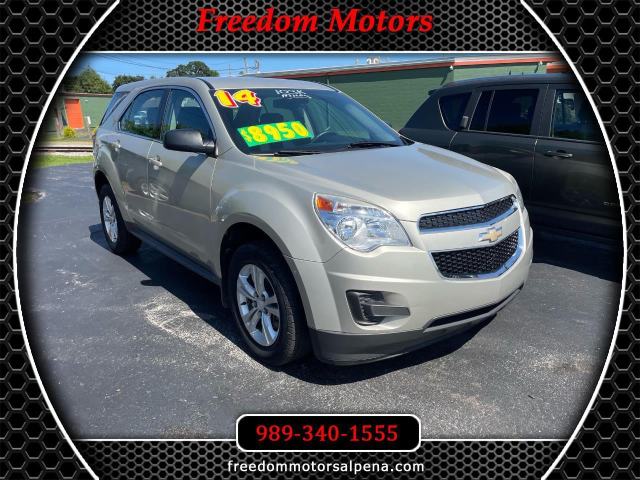 Chevrolet Equinox LS 2WD 2014
