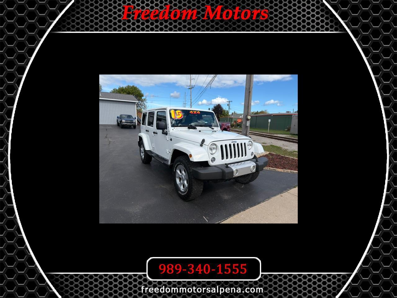 2015 Jeep Wrangler Unlimited Sahara 4WD