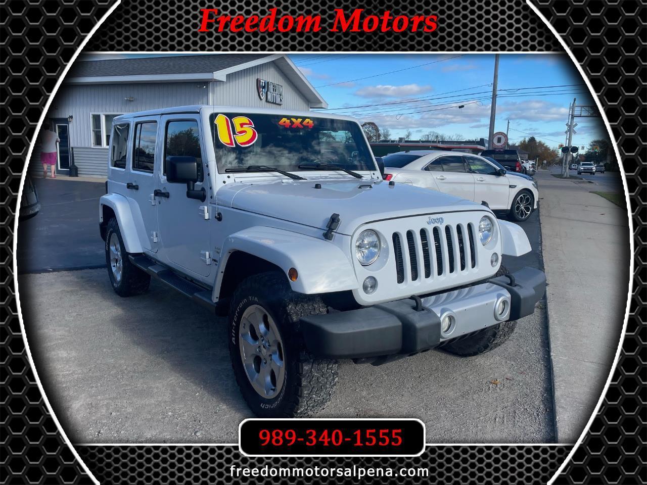 2015 Jeep Wrangler Unlimited Sahara 4WD