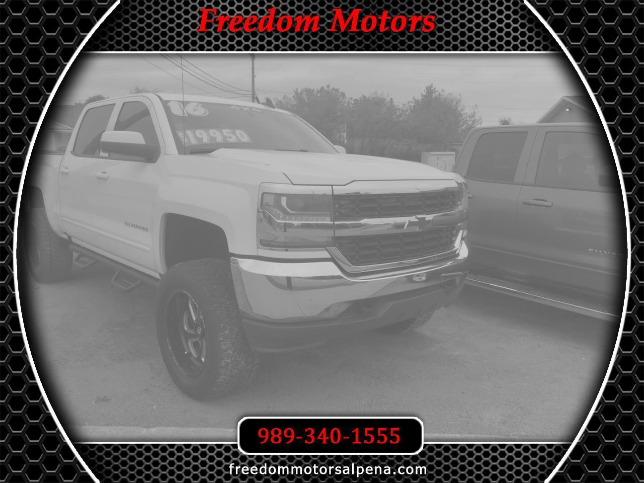 Chevrolet Silverado 1500 LT Crew Cab Long Box 4WD 2016