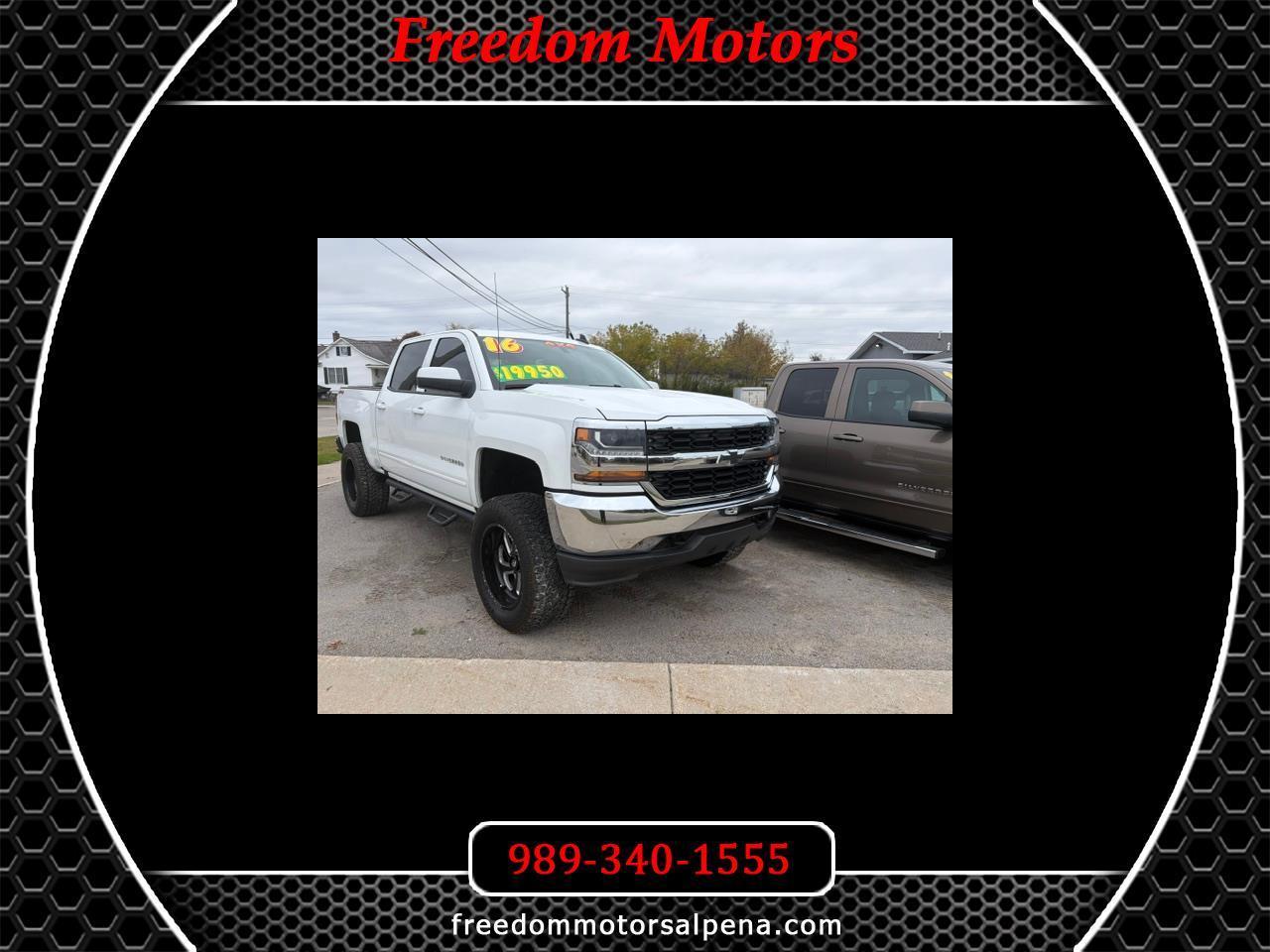 2016 Chevrolet Silverado 1500 LT Crew Cab Long Box 4WD