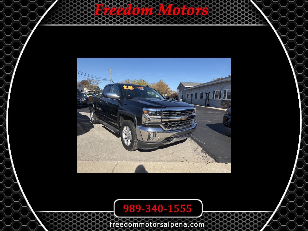 Chevrolet Silverado 1500 LTZ Double Cab Short Box 4WD 2018