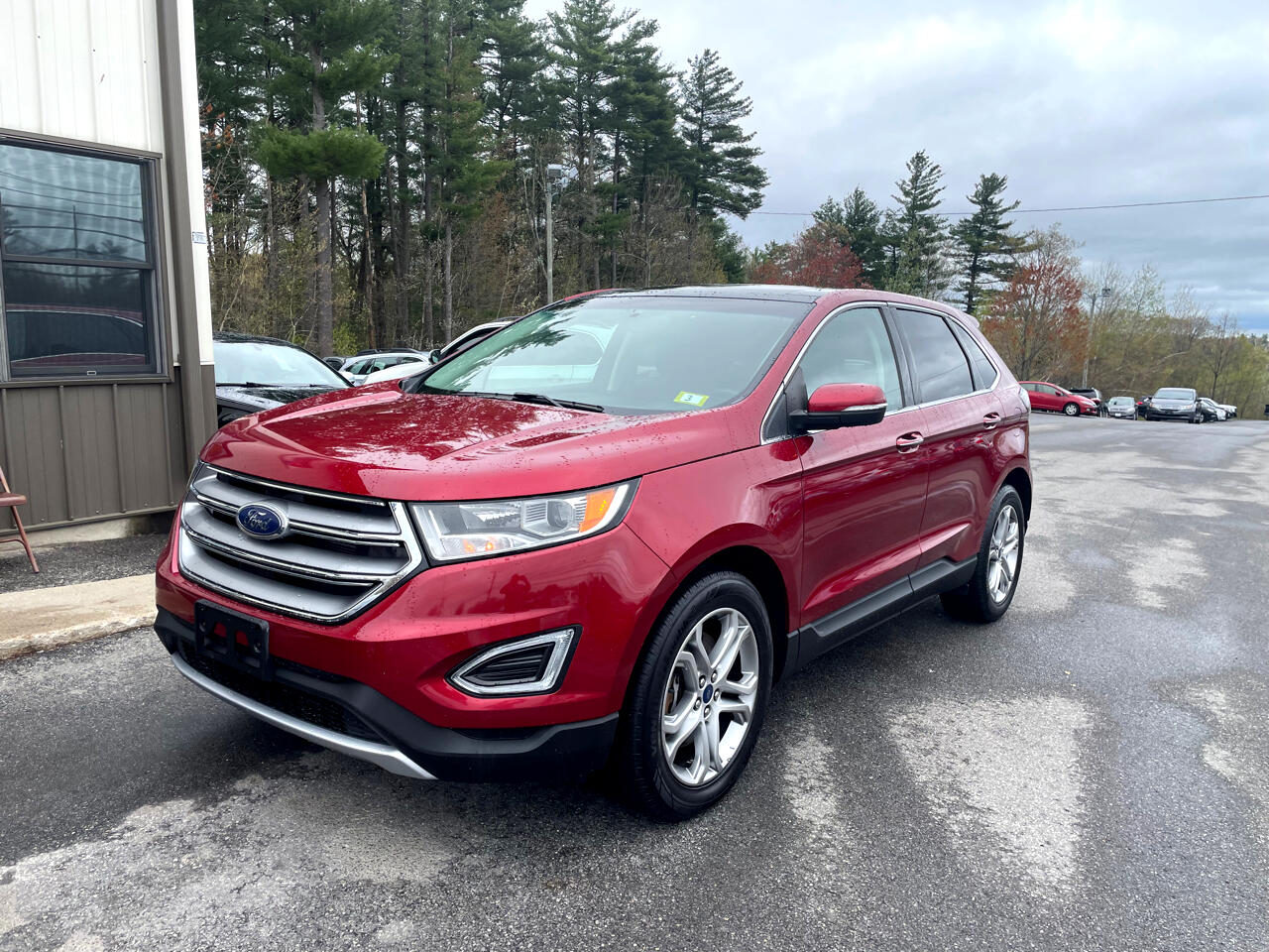 Used 2015 Ford Edge 4dr Titanium AWD for Sale in Derry NH 03038 Windham