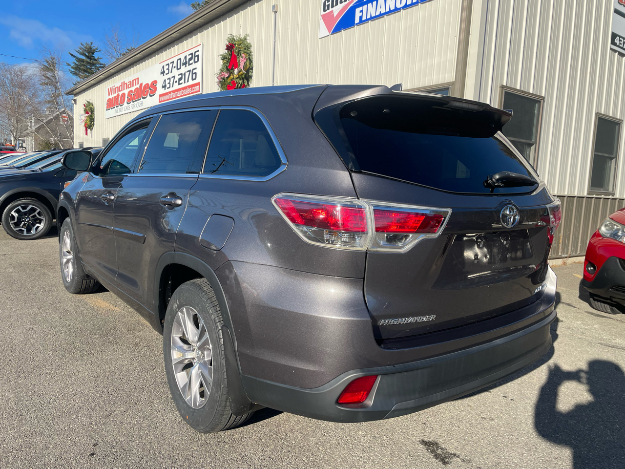Toyota Highlander AWD 4dr V6 XLE (Natl) 2015