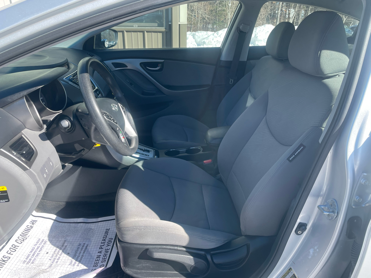 Hyundai Elantra 4dr Sdn Auto GLS PZEV (Ulsan Plant) 2012