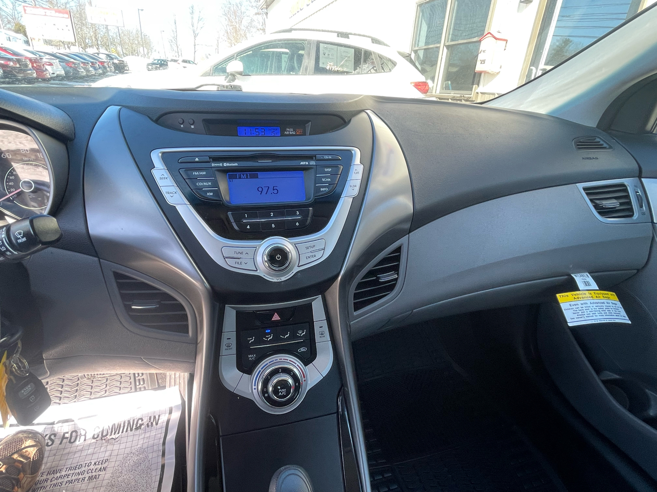 Hyundai Elantra 4dr Sdn Auto GLS PZEV (Ulsan Plant) 2012