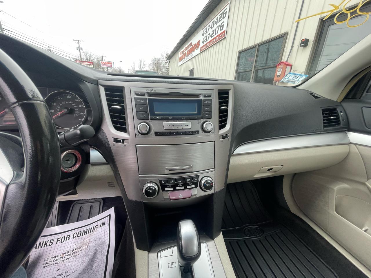 Subaru Legacy 4dr Sdn H4 Auto 2.5i Premium 2013