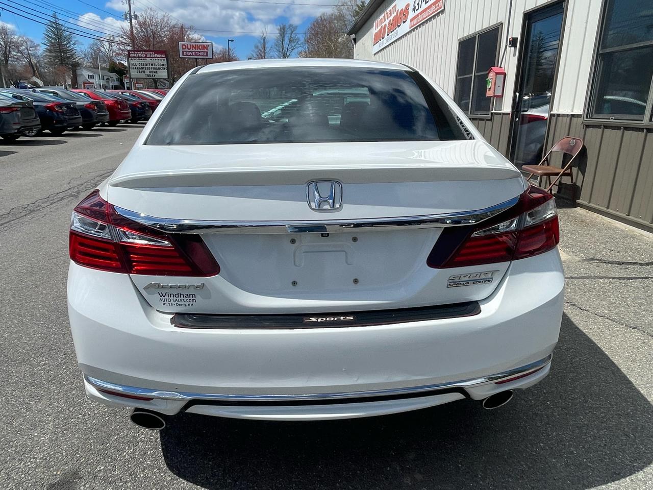 Honda Accord Sedan Sport SE CVT 2017