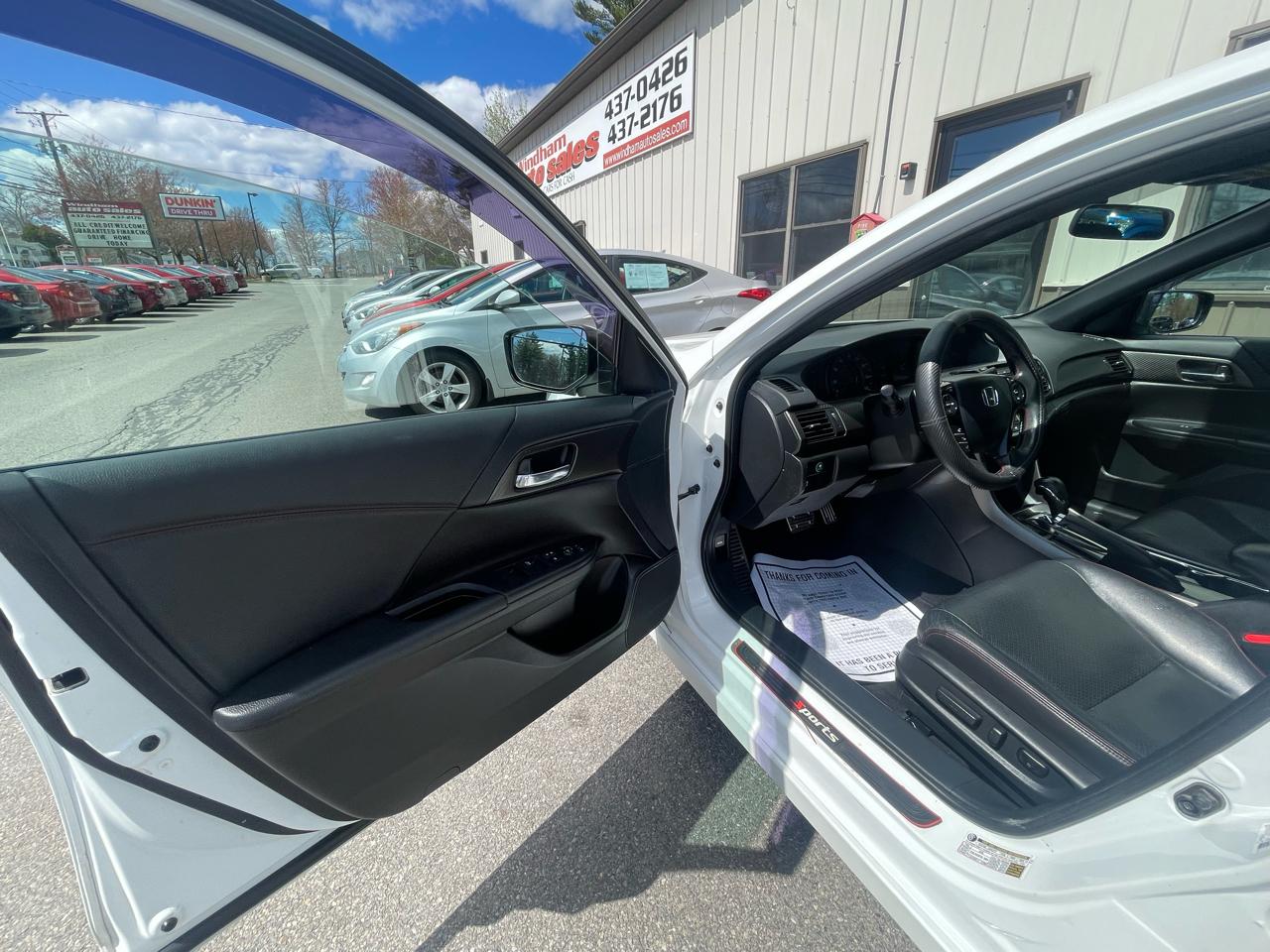 Honda Accord Sedan Sport SE CVT 2017