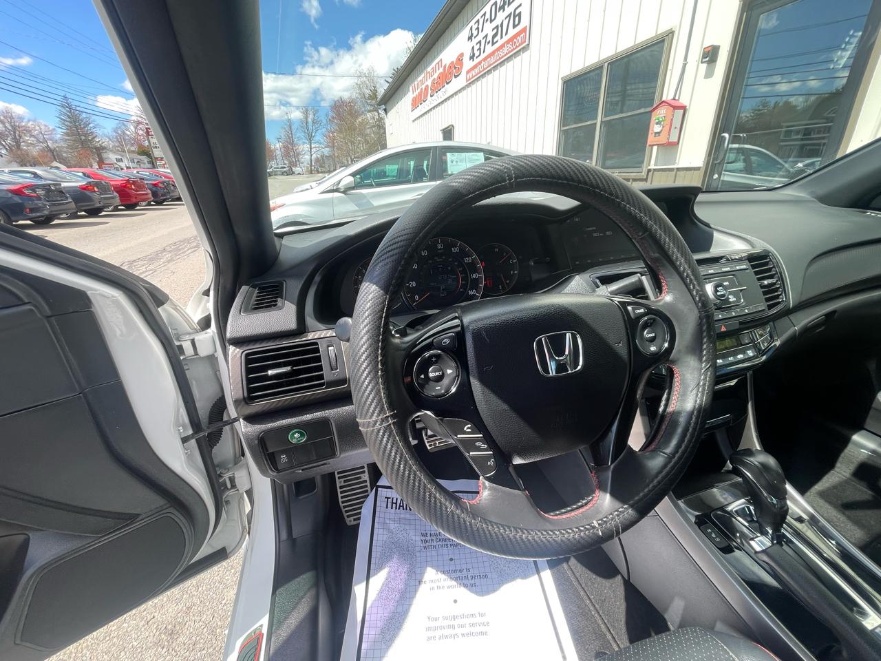 Honda Accord Sedan Sport SE CVT 2017