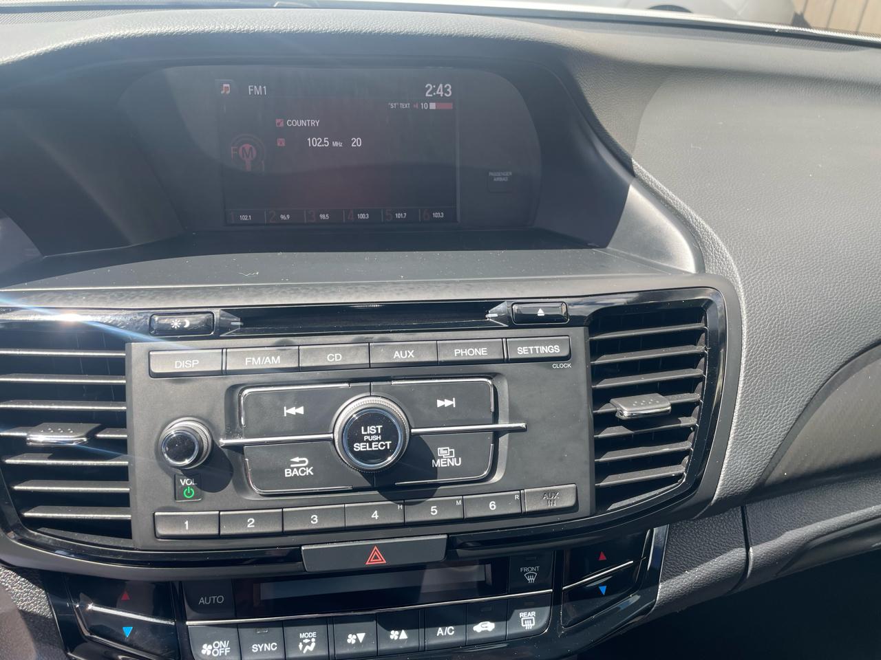 Honda Accord Sedan Sport SE CVT 2017