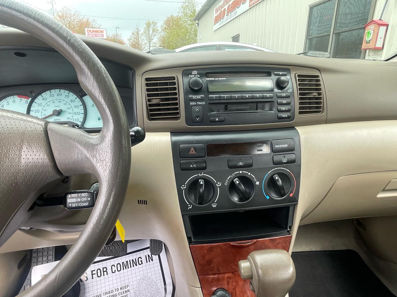 Toyota Corolla 4dr Sdn CE Auto (Natl) 2003