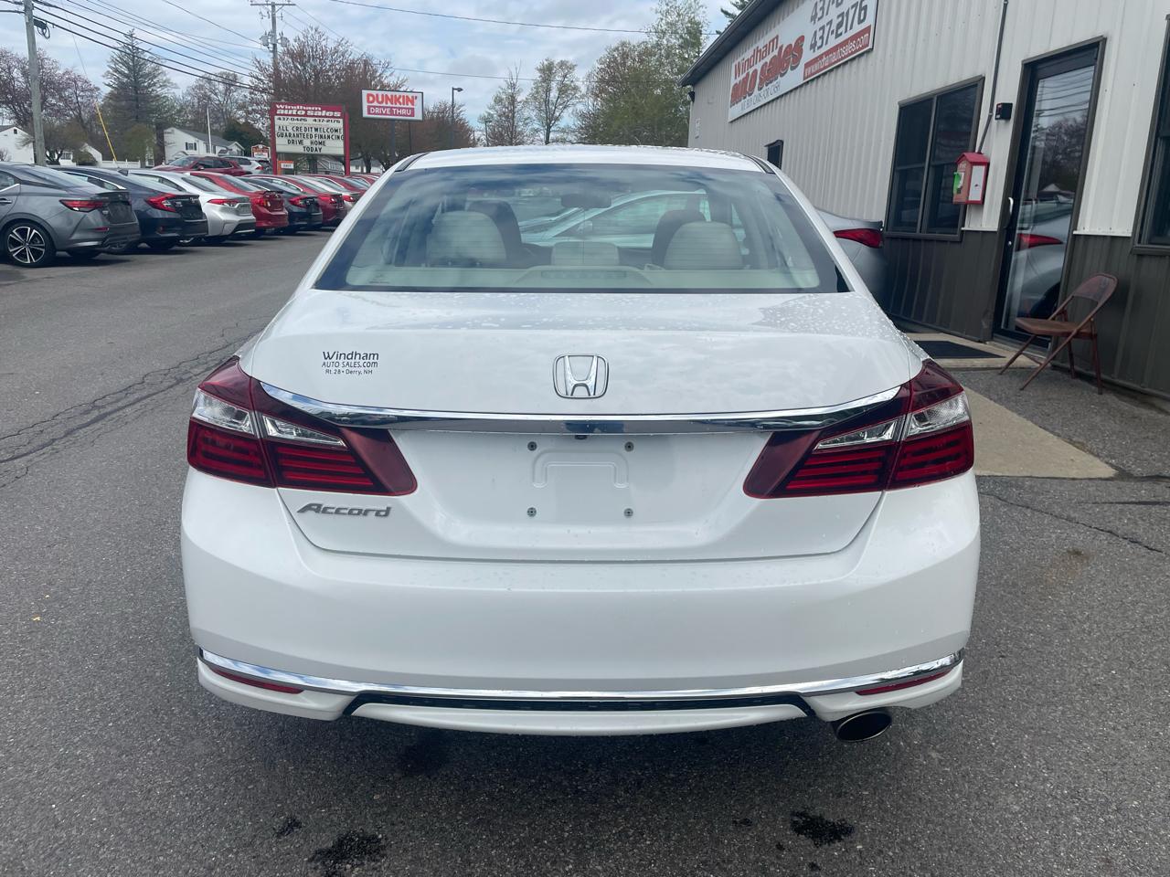 Honda Accord Sedan LX CVT 2017