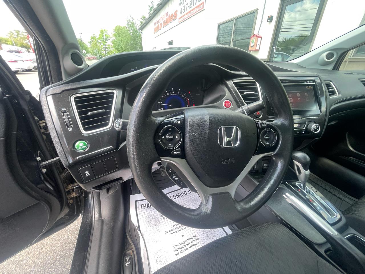 Honda Civic Sedan 4dr CVT EX 2014