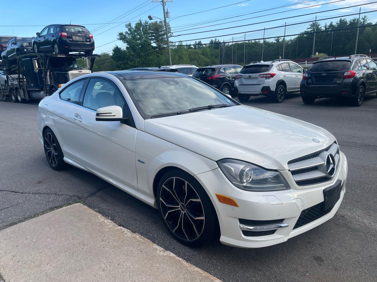 Mercedes-Benz C-Class 2dr Cpe C 350 4MATIC 2012