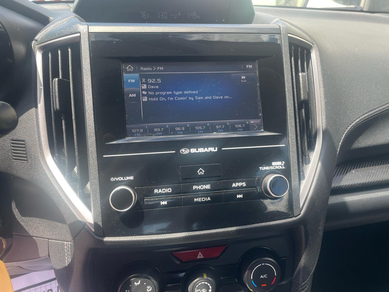 Subaru Impreza 2.0i 5-door CVT 2018