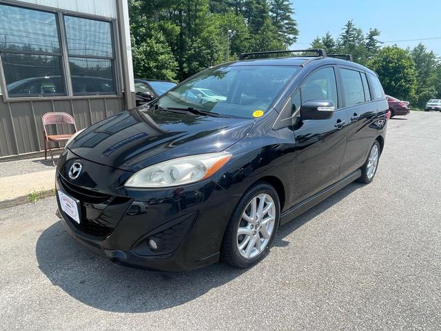 Black 2014 Mazda MAZDA5 Minivan Front-Wheel Drive Automatic