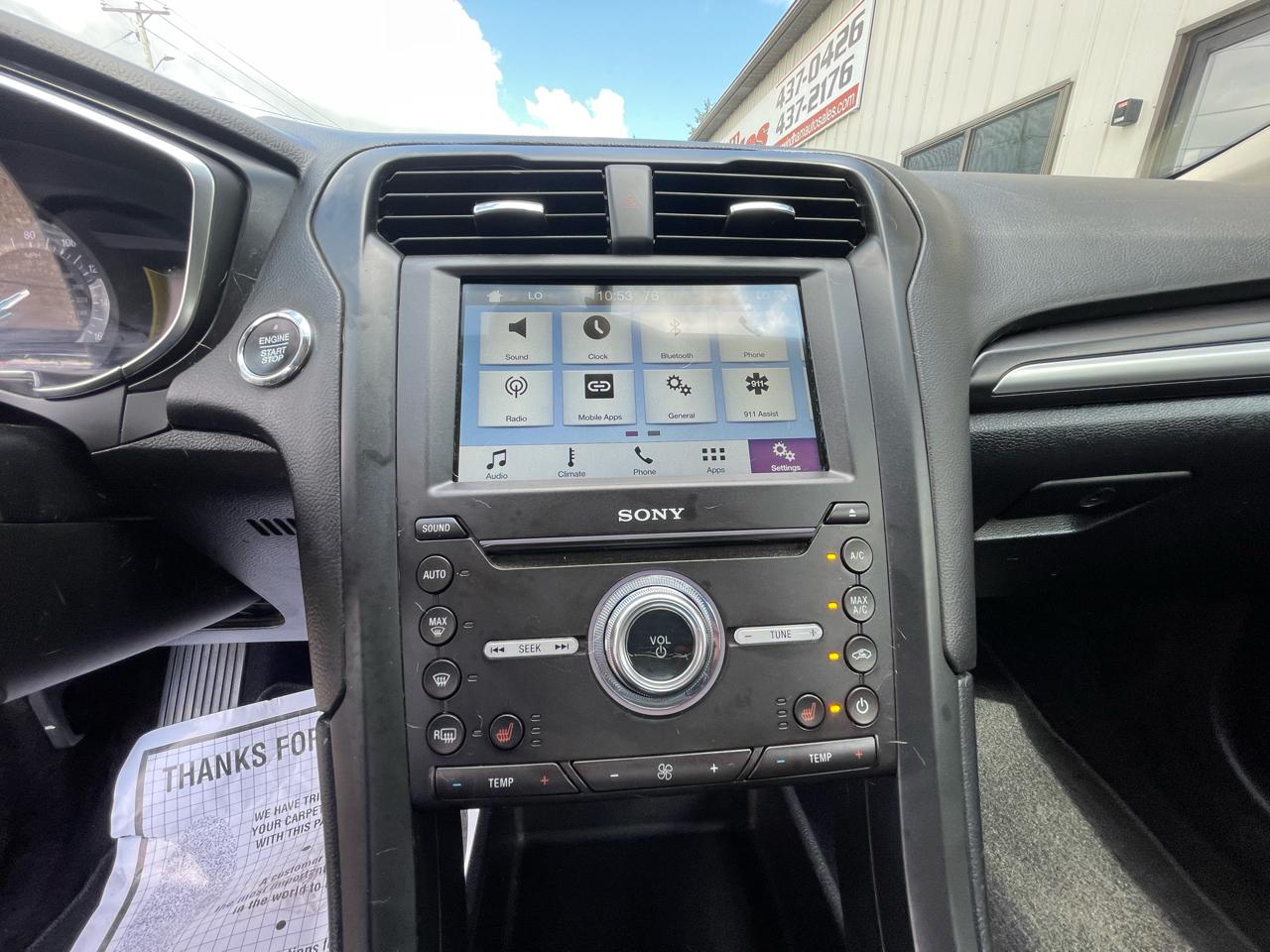 Ford Fusion Titanium AWD 2018