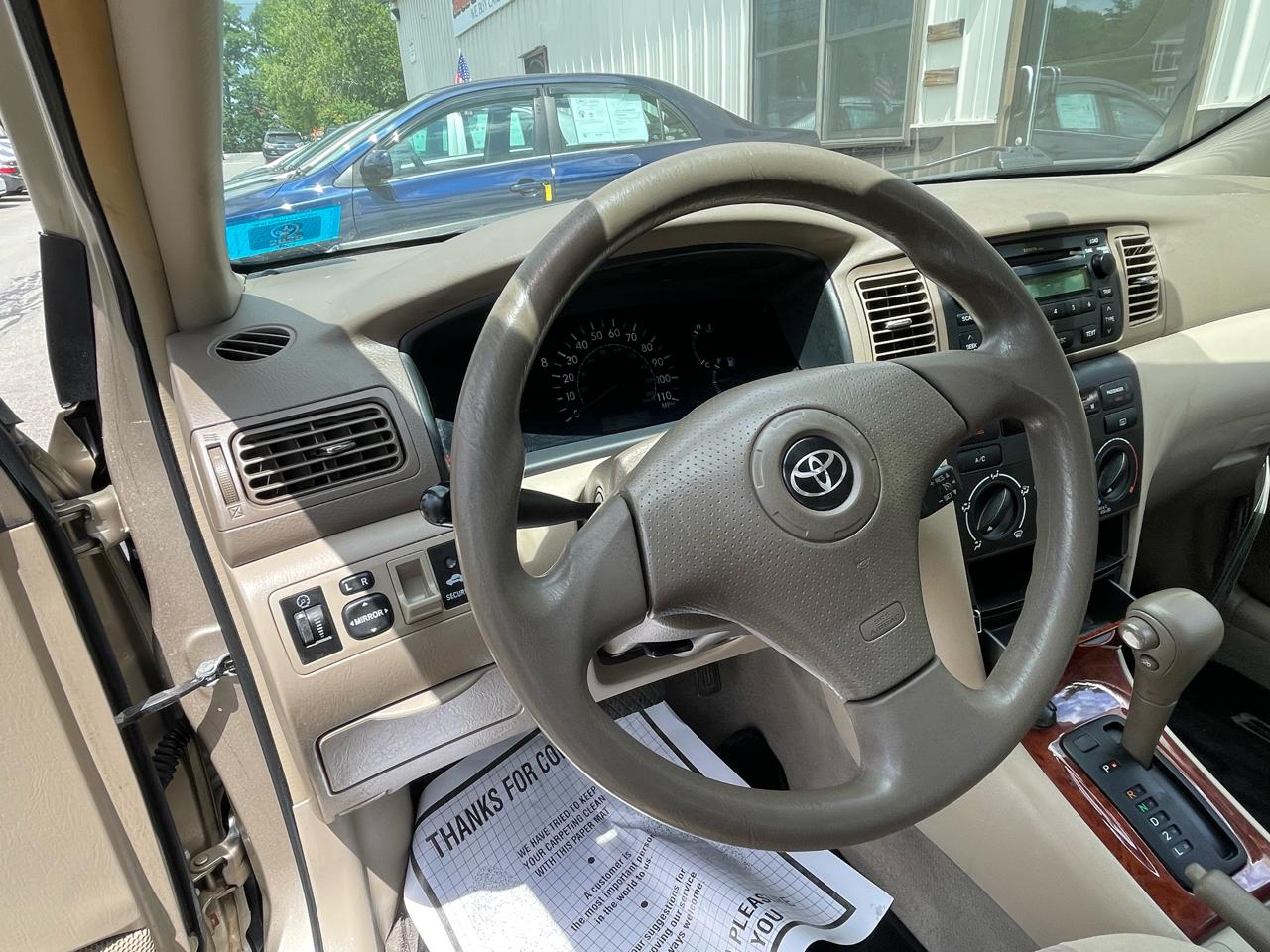 Toyota Corolla 4dr Sedan Auto 2007