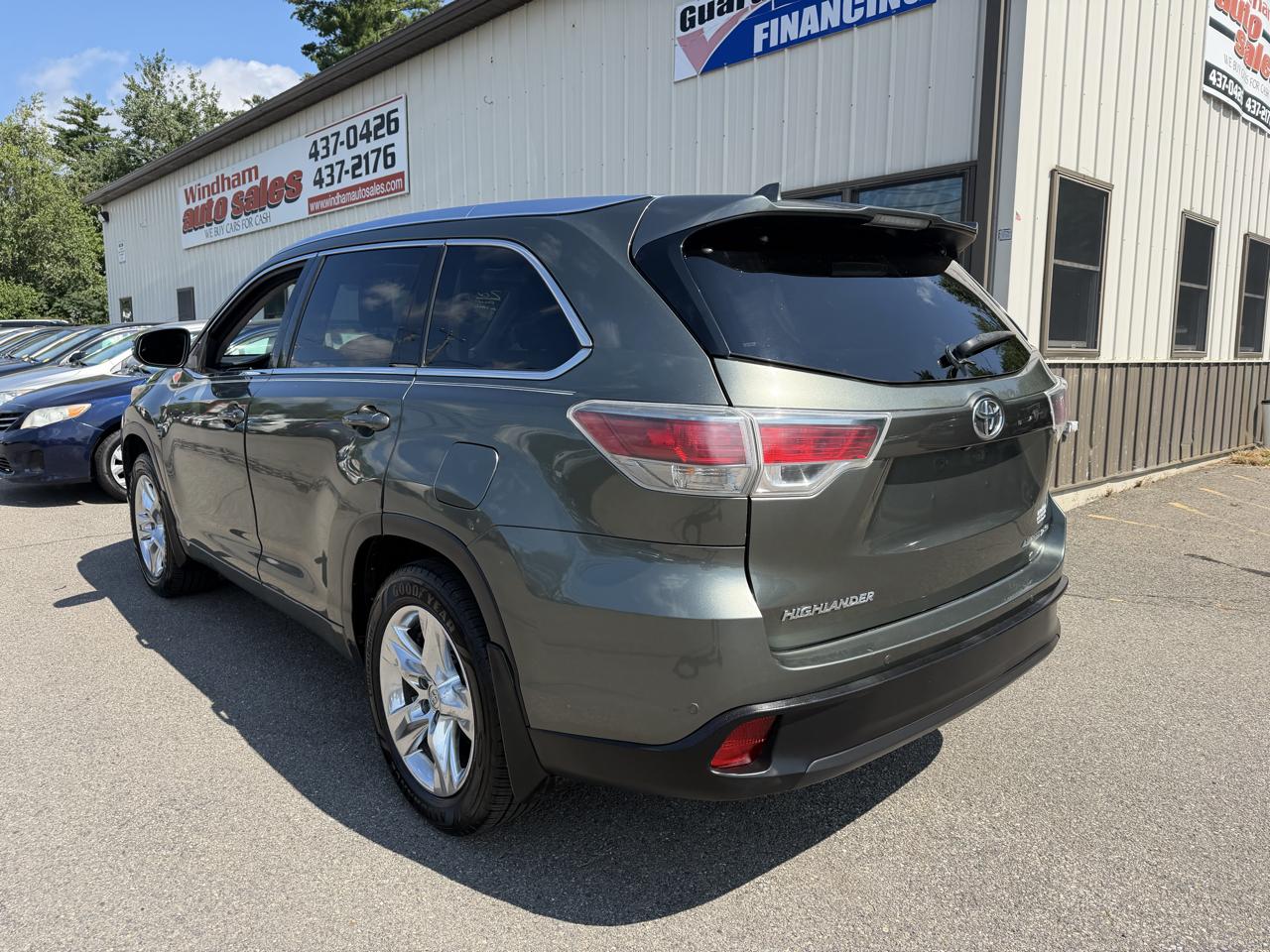 Toyota Highlander AWD 4dr V6 Limited (Natl) 2014