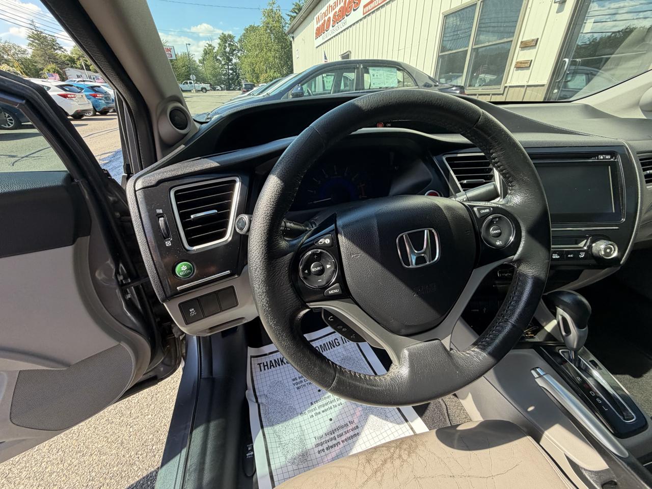 Honda Civic Sedan 4dr CVT EX-L 2014