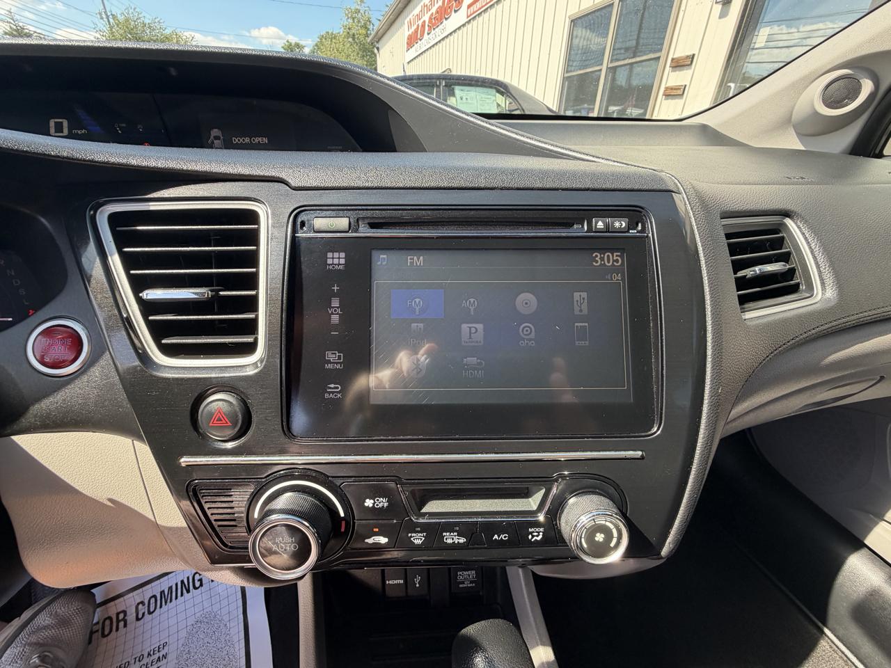 Honda Civic Sedan 4dr CVT EX-L 2014