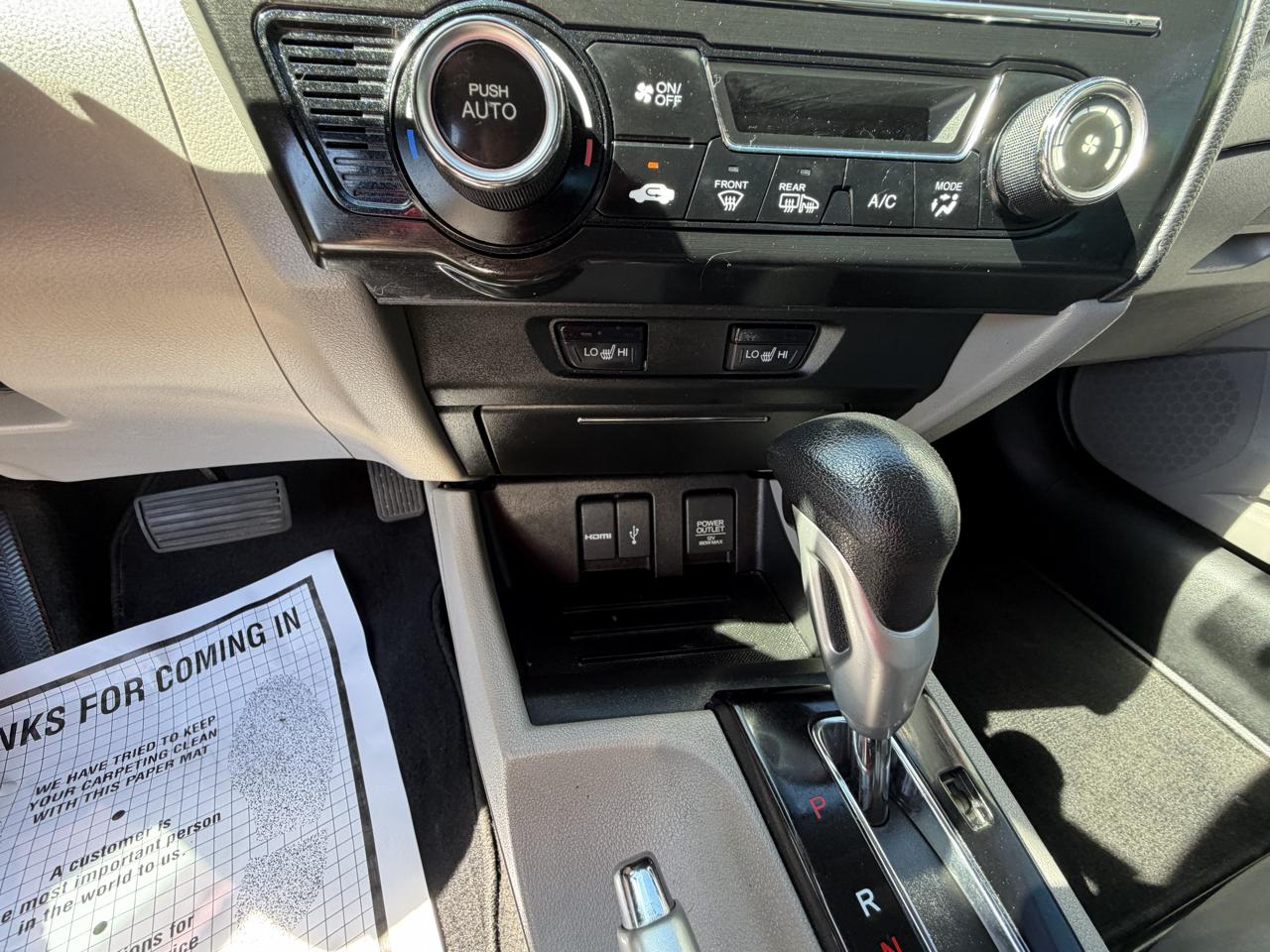 Honda Civic Sedan 4dr CVT EX-L 2014