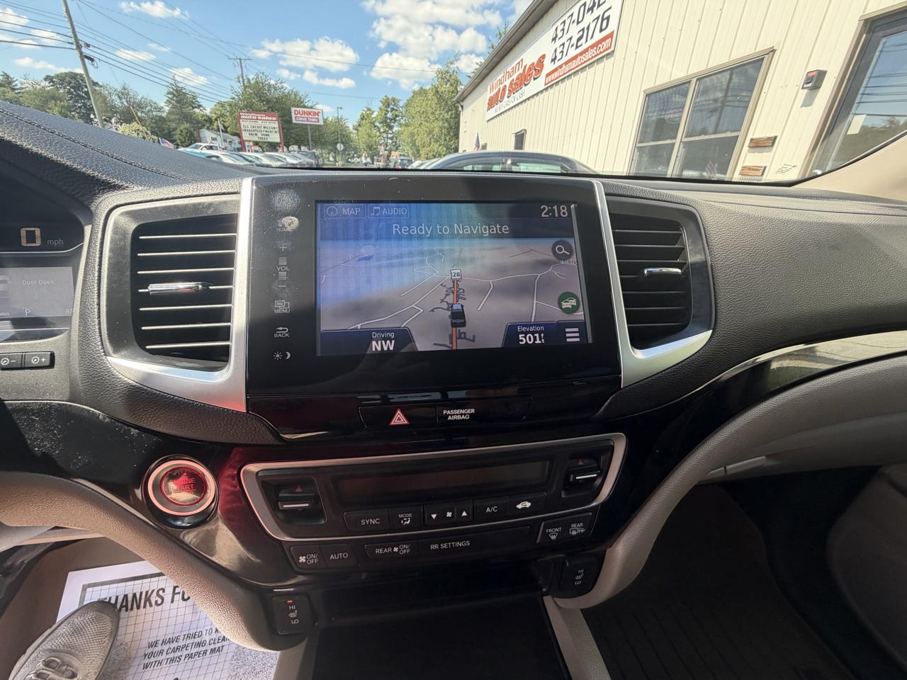 Honda Ridgeline RTL-E 4x4 Crew Cab 5.3' Bed 2017