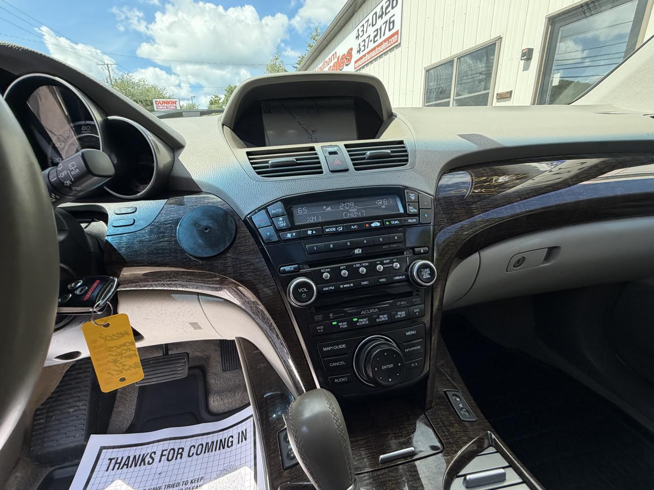 Acura MDX AWD 4dr Tech/Entertainment Pkg 2012