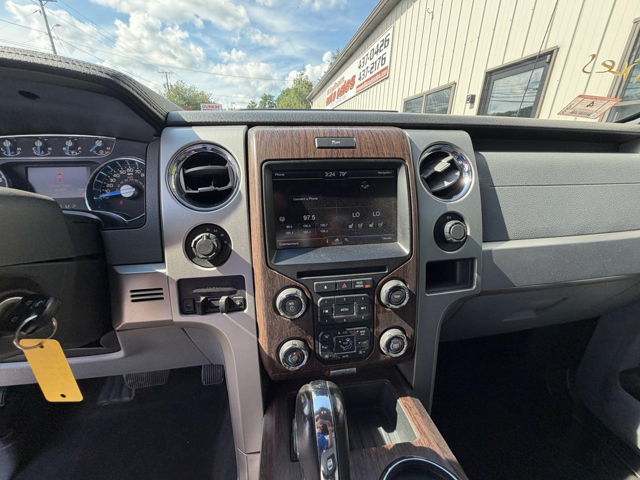 Ford F-150 4WD SuperCrew 139" Lariat 2013