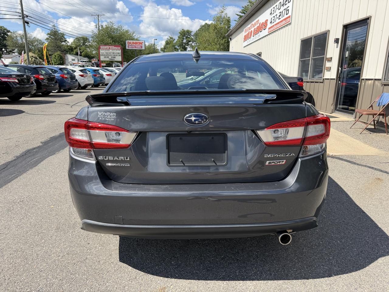 Subaru Impreza 2.0i Sport 4-door CVT 2019