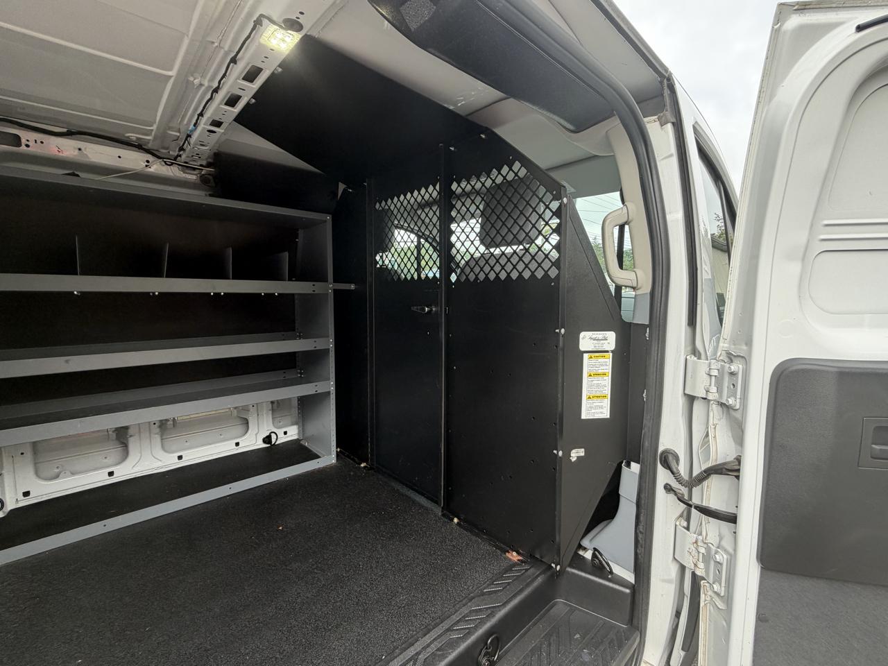 Ford Transit Cargo Van T-250 130" Low Rf 9000 GVWR Swing-Out RH Dr 2015