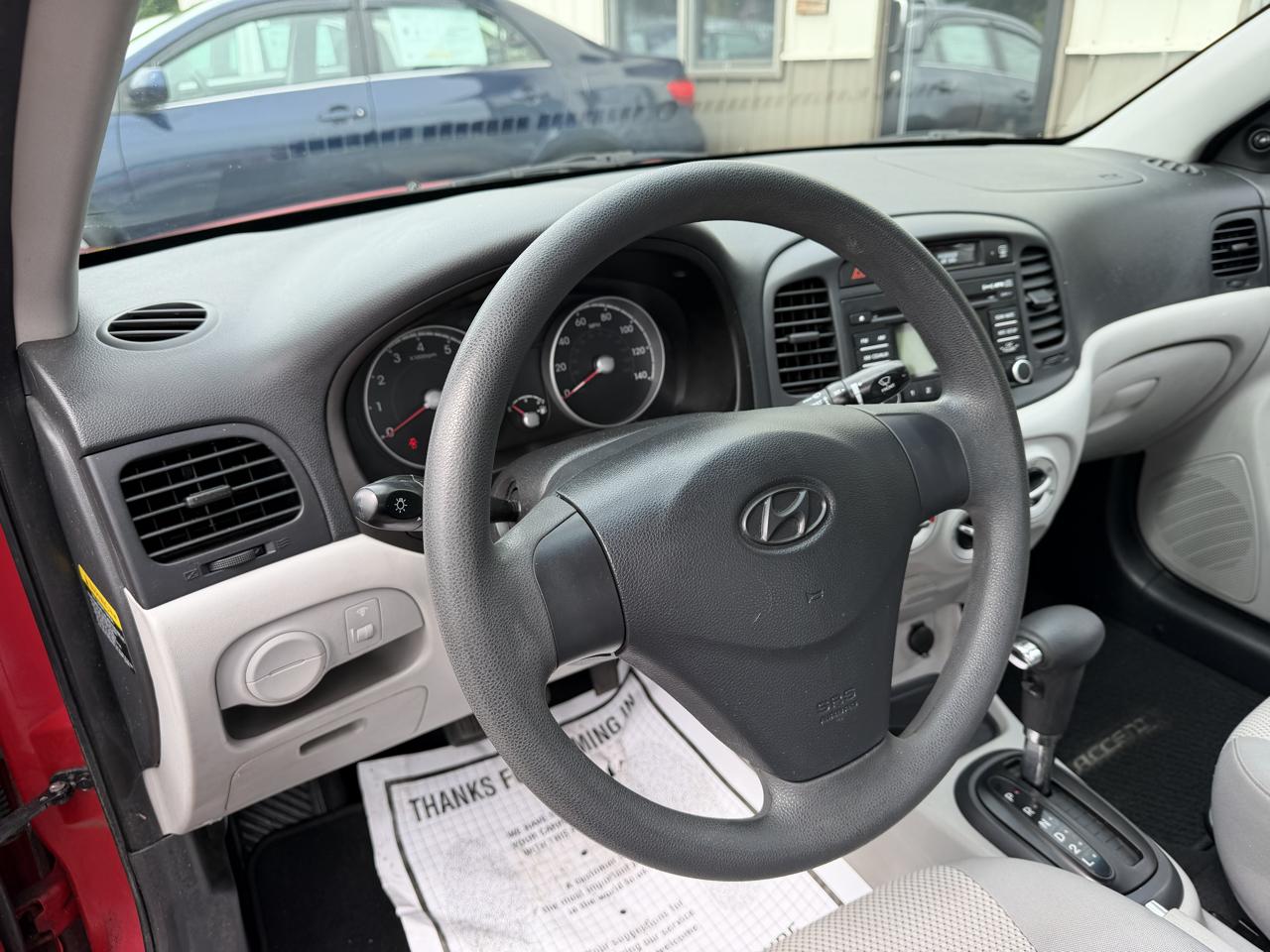 Hyundai Accent 4dr Sdn Auto GLS 2011