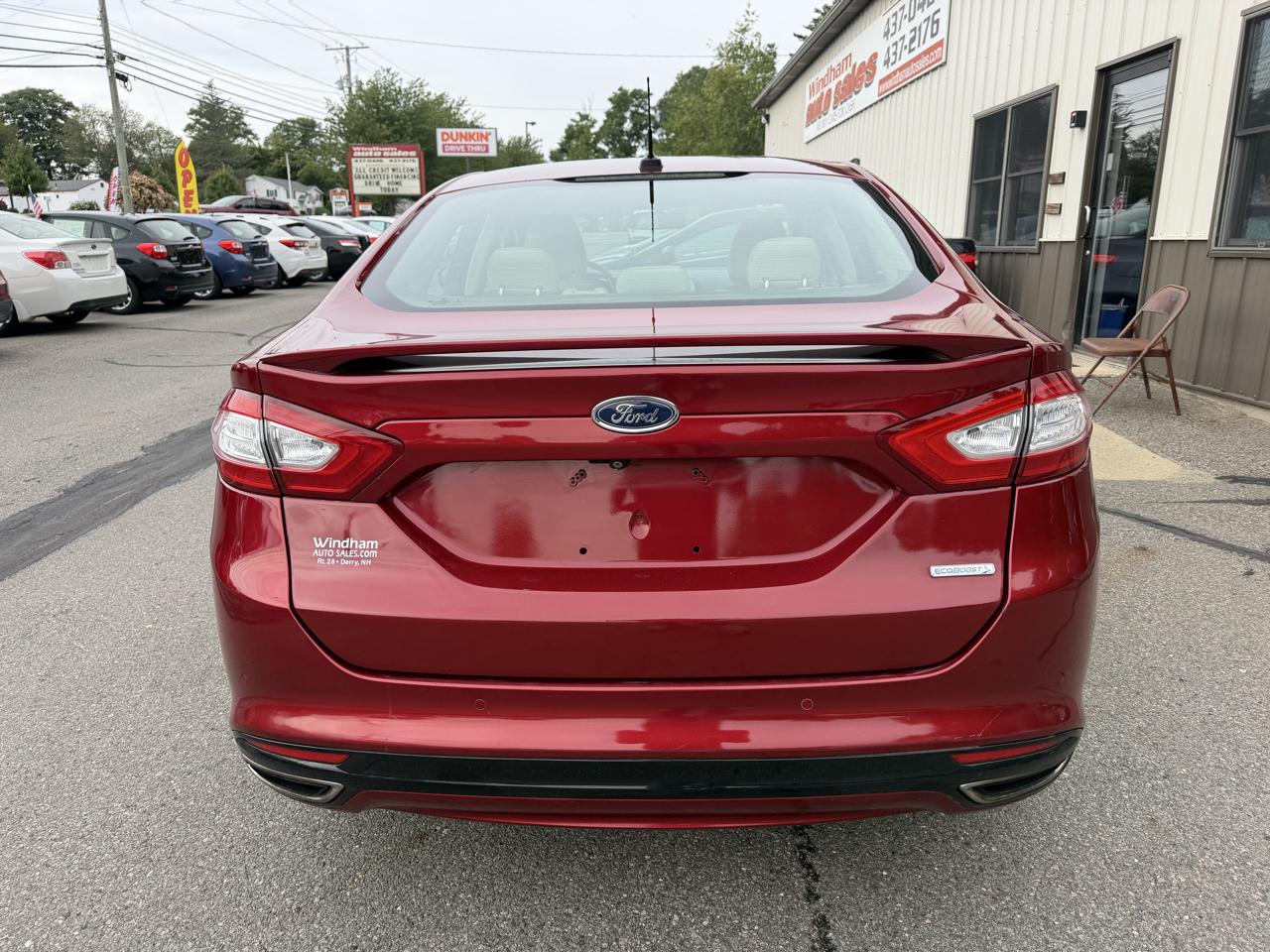 Ford Fusion 4dr Sdn Titanium FWD 2015