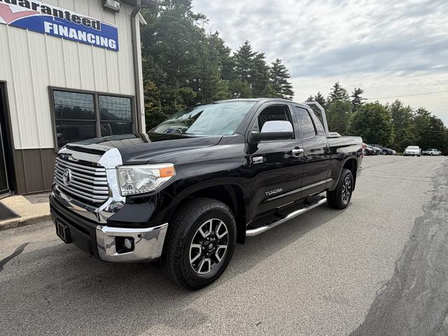 Black 2014 Toyota Tundra Pickup Truck Four-Wheel Drive Automatic