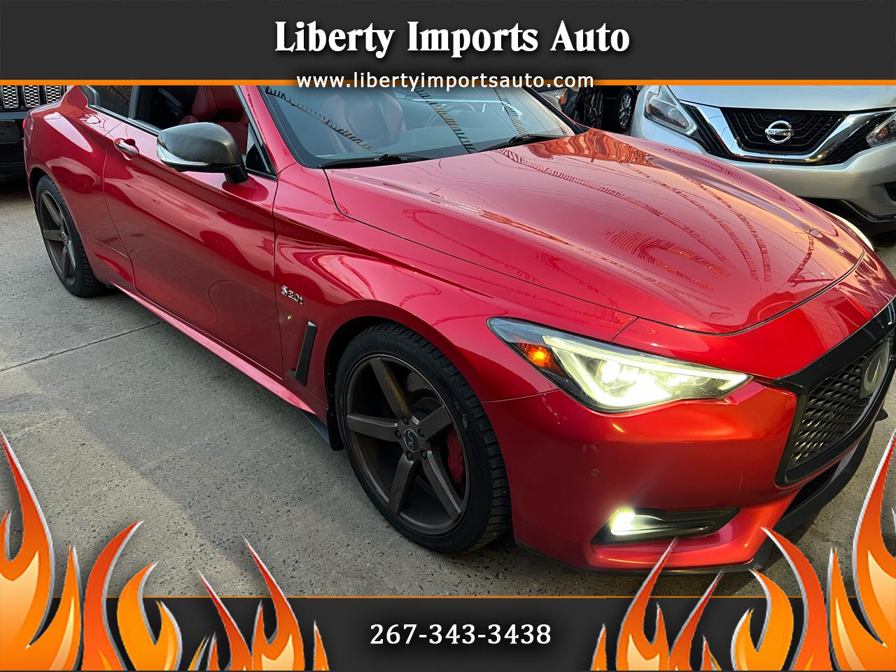 2017 Infiniti Q60 Red Sport 400 AWD