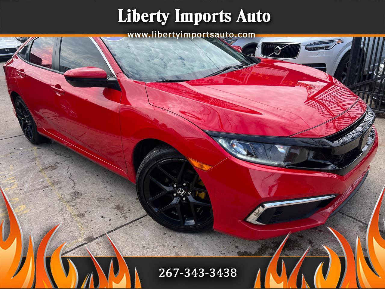 2021 Honda Civic LX Honda Sensing Sedan CVT