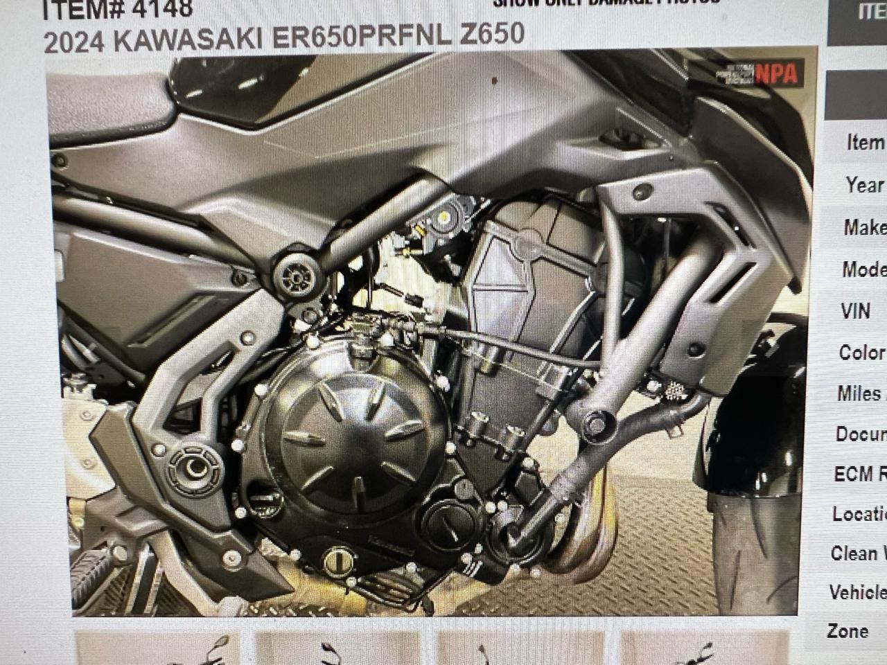 Kawasaki Z650  2024