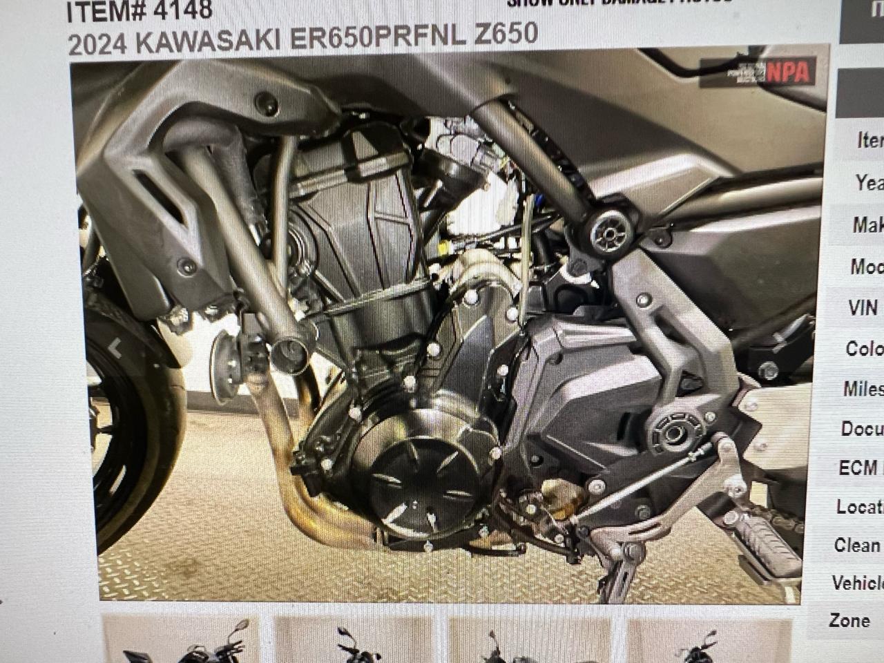 Kawasaki Z650  2024